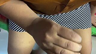 dude your mom was home alone so i fucked her hard desi style with squirting pussy