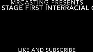 sascha's ebony milf interracial casting with rough shaved pussy play 😈