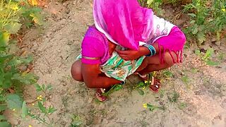 indian wife bent over for brutal doggystyle homemade pounding in hindi