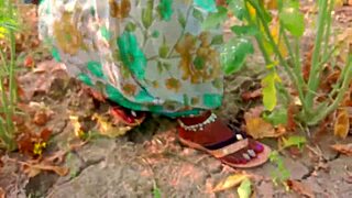 indian wife bent over for brutal doggystyle homemade pounding in hindi