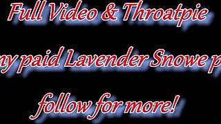 redhead gags on extreme facefuck cum choke