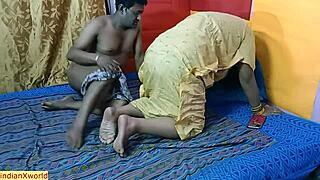 Indian Bhabhi Rides but Penis Softens in Hot Hindi Fuck Talk!