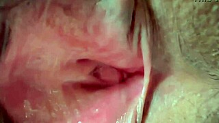 my shaved pink pussy craves your thick cock licking and hot cum inside