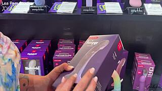 OH LA PAM WHAT A DAY TESTING THIS WILD SUCTION CUP DILDO ON MY BIG TITS!