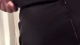 Watch My 18yo Stepdaughter Drop Leather Skirt and Flash Her Ass!