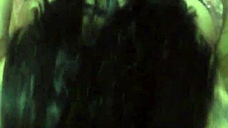 hey meet gia, my chained-up brunette throat slut in lingerie