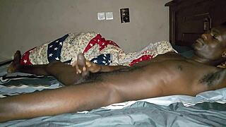 wake up to my solo bed play bursting with naughty thrills.