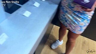 OH LA PAM WHAT A DAY TESTING THIS WILD SUCTION CUP DILDO ON MY BIG TITS!