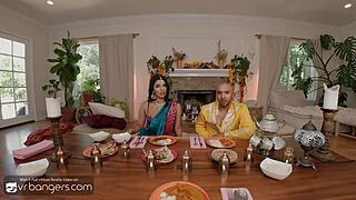 vr bangers: horny indian wife moans deepthroating your monster cock while cheating on husband pov