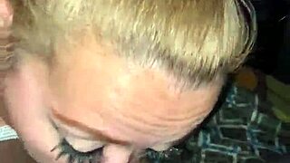 check out this foreign babe slurping that thick black cock