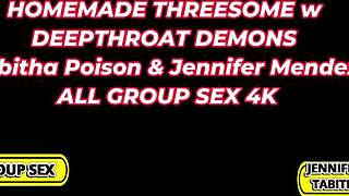 tabitha's huge booty bounces wildly on matt bird's monster cock in raw railing