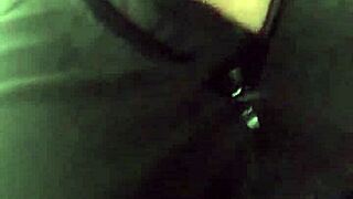 Watch My 18yo Stepdaughter Drop Leather Skirt and Flash Her Ass!