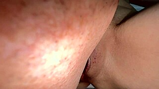 pink shaved pussy closeup 239 days post virginity loss wet milf licking