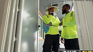 sunbathing milf andie anderson seduces gardeners into epic facial threesome 😈💦