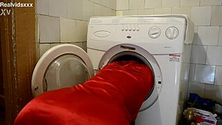 Head Stuck in Washer Sparks Rear Door Surprise Encounter