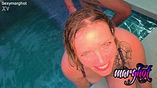 Thai villa invite turns casual into steamy quickie fuck