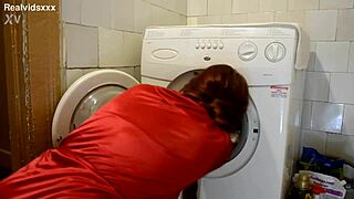 Head Stuck in Washer Sparks Rear Door Surprise Encounter