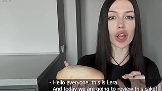 Watch Telari love suck monster cock while cuckold hubby watches her cum-covered face