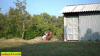 bengali village wife sneaks cheating fuck with friend hide from husband