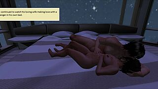 cuckold wife grows belly while old hubby's horns get heavier part 1