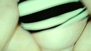 husband sneaks maid fuck during her vacuum chore