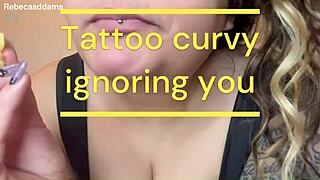 My curvy tattooed fantasy ignores you while I crave her pits