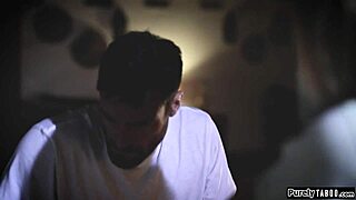 Teacher's teen girlfriend deepthroats monster cock in lingerie