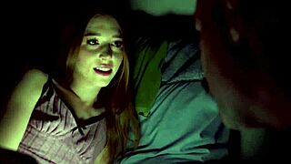 bratty stepdaughter myra moans loud as charles dera pounds her petite ass in hardcore pov taboo session