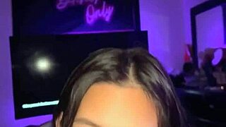 Crazy Asian slut gags on monster cock then missionary POV fuck!