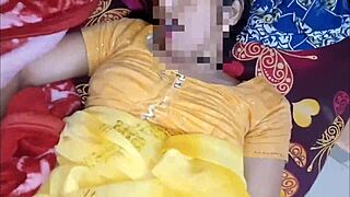 Stepbrother Jerks with Stepsis in Bedroom Before Hard Fuck