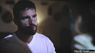 Teacher's teen girlfriend deepthroats monster cock in lingerie