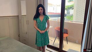 i'm so scared yet wet from balcony punishment footjob fuck