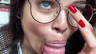 Blue-eyed cutie deepthroats sloppy on wellington prado's huge monster cock in new zealand