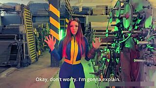 vault dweller's tempting cosplay deal hides rough ass pounding big tits bouncing wet pussy dripping in costumes