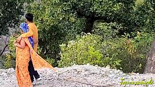 VILLAGE BHABHI POUNDED DOGGYSTYLE BY STRANGER ROUGH AND DEEP!!