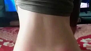 Latina couple homemade ass worship in lingerie