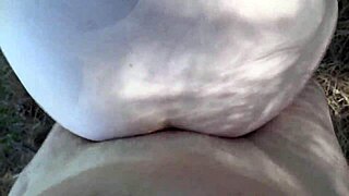 celestina blooms outdoor breeding creampie doggystyle in nature!