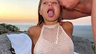 i fuck teen babe outdoors sunset photoshoot wish