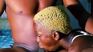 innocent couple explores first intimate homemade moments together