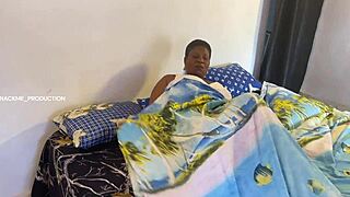 bbw stepmom with big tits and ass gives in to stepson's urgent quickie pleas