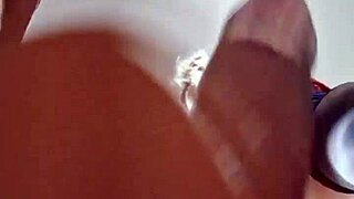 hot teen 18+ Elza Kom chokes on deepthroat gagging tight pussy fuck in lingerie heels