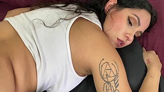 doctor roleplay turns steamy with sexy latina stepmom