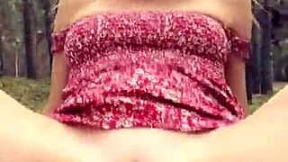 mia bandini screams in ecstasy during brutal forest anal picnic