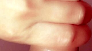 step bro's back so i drop to knees for his amateur facial cumshot