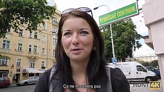 hey babe wanna watch this cash-hungry slut fuck for money outdoors?