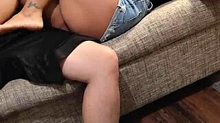 Latina Milf Wife Teases With Foreplay Before Bent Over Doggie Creampie Ride