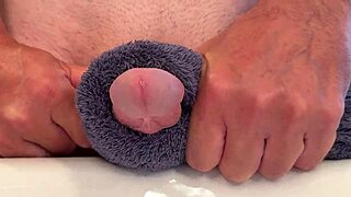 close-up german homemade masturbation builds to intense orgasm