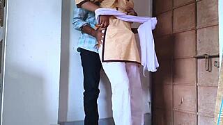 college chick bends for teacher's monster cock on campus grass!