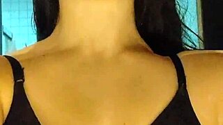 POV Debora Mendes Deepthroats then Rides Inverted in Black Panties Motel Cumshot