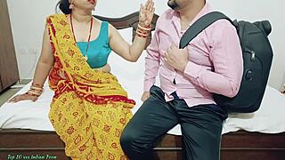 Big Boob Desi Step Mom Guides Stepson's Rough Pussy Lick And Fuck Lesson